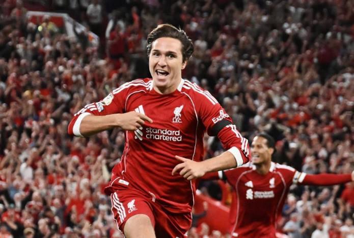 OD体育链接-邮报:利物浦只有在收到合适转会费后才会让小基耶萨离队